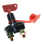 Ozoffer 12V 24V Disconnect Battery Isolator Cut Off Kill Switch Key Car Marine Boat