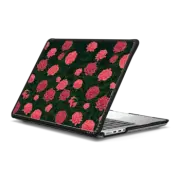 MacBook Pro 14-inch (M1 - M4) Impact Case Dark red roses pattern