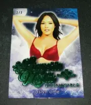2017 Benchwarmer JASLYN OME Dreamgirls #43 LINGERIE NIGHTS Green Foil/3 PLAYBOY