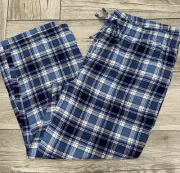 Sonoma The Flannel Pajama Pant Lounge Pants Men's Big & Tall Sizes 3XLT Blue