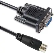 DB9 Female RS232 to MI-N Din 8 Pin Male forFX Series PLC Programming Cable SC-09