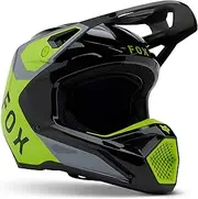 Fox Junior V1 Lean Grey/Yellow YM Helmet