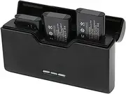 NP-BX1 3-Channel Battery Charger with Power Indicator Charger Compatible Sony NP-BX1/M8 ZV-1 ZV-1 II DSC-HX80 HX90V HX95 HX99 RX1 RX1R II RX100 (II/III/IV/V/VA/VI/VII) FDR-X3000 and More