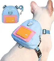 Dog Saddle Bag, Dog Backpack to Wear, Pet Harness Backpack, Puppy Saddle Bag, Large Capacity Comfortable Dog Saddle Backpack Harness