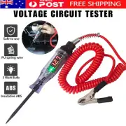 6V 12V 24V Auto Car Electrical Circuit Voltage Tester Led Light Test Probe Pen~