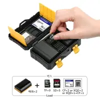 在飛比找樂天市場購物網優惠-sd卡收納盒/存儲卡保護盒 灃標卡盒內存卡收納微單反相機電池