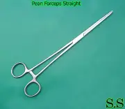 24 PCS PEAN FORCEPS STR 10" SURGICAL VETERINARY INSTRUMENTS