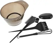 Vaguelly 1 Set Hair Tinting Brush Kit Hair Dyeing Tools for Salon Home Use for DIY Coloring Highlights and Keratin Treatments