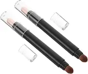 [Baluue] 2pcs Dual End Eye Shadow Pens for Women Versatile Eyeshadow Brushes for Effortless Makeup Application Addition to Your Makeup Kit Ideal for Nude Looks