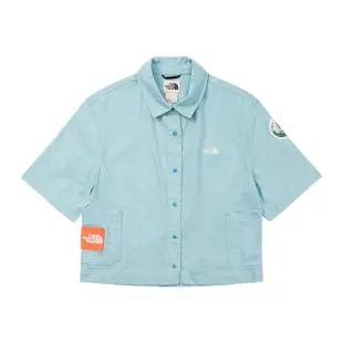 The North Face W VALLEY UTILITY SHIRT 女 短袖襯衫 -NF0A7ZY9LV2