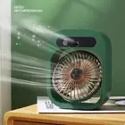 Rejuvenate and Cool Down with this Portable Desk Misting Fan and Humidifier