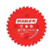 Diablo D1632X 16-5/6" 32T Diablo General Purpose Beam Saw Blade4