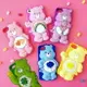 Carebears 彩虹熊 指環掛繩 手機殼 iPhone 6 7 plus 保護套 矽膠 軟殼 韓國 ANNA S.