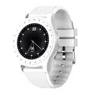Bluetooth Sports Watch Smart Watch with Camera Fitness Monitor Support SIM Card white