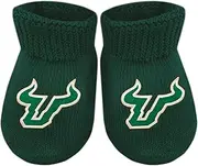 [Creative Knitwear] South Florida Bulls Newborn Baby Bootie Sock