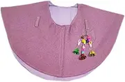 WeiLaiKeQi Parrot Anti Scratch Shoulder Protector Diaper Shawl Pet Shoulder Pad for Lovebirds, Violet