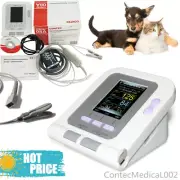 Digital Blood Pressure Monitor Veterinary NIBP SPO2 Pulse Rate Oximeter + SW