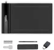 OSU! VEIKK S640 6 * 4 inch Graphic Digital Drawing Tablet with 8192 Levels Pressure Sensitivity Battery-Free Pen