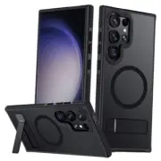 for Samsung Galaxy S23 Ultra Case, [Compatible with MagSafe], Adjustable Black
