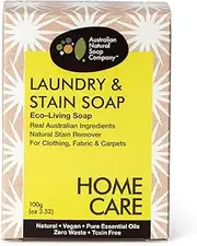 The Aust. Natural Soap Co Natural Palm Oil Free Laundry & Stain Soap 100g