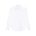 [Mazzarelli] Mazzarelli Gea Button-down Long-sleeve Shirt 40 IT WHITE