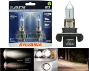 Sylvania Silverstar 9008 H13 65/55W Two Bulbs Head Light Dual Beam Upgrade Stock