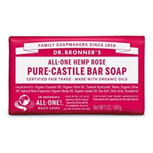 🎉現貨🎉美國  布朗博士 Dr. Bronner's 有機 皂 潔顏皂 潔膚皂 溫和 嬰兒 薰衣草 柑橘 玫瑰 櫻花