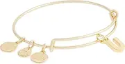 [Alex and Ani] Initial U III Bangle Bracelet