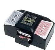 Card Shufflers, Automatic Electric Playing Card Shuffler, Automatic Shuffler Machine, Electric Poker Shuffler, Poker Shuffling Machine, Efficient Playing Tool for Old People, Adults, Young People