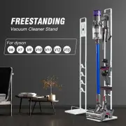 Freestanding Dyson Cordless Vacuum Cleaner Metal Stand Rack Hook V6 V7 V8 V10 V11 V12 V15 White