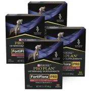 Purina Pro Plan Veterinary Pro Plan FortiFlora PRO Canine Probiotic (30 x 1g sachets) (4 Pack) | Pet Supplement