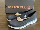 Merrell Zoe Sojourn Ballet E-Mesh Q2 Shoes Womens Size 9.5 Black Slip On J93830