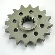 QASULER 525 15T 16T 17T Motorcycle Front Sprocket Pinion CB-1 CB400 Super Four CBR400 RVF400 VFR400 CB500 1994-2003 for CBF500 2004-2008 Motorcycle Front Sprocket(16T)