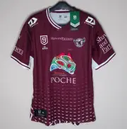 Authentic Dynasty Manly Sea Eagles Jersey BNWT Men's Large NRL