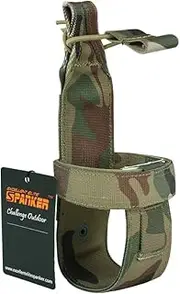 Excellent Elite Spanker Outdoor Tactics Portable Belt Bottle Holder Molle Bottle Carrier for Hunting Walking Running Cycling Hiking Can Adjust The Size