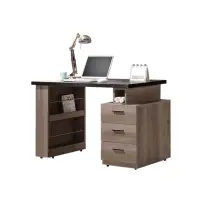 在飛比找momo購物網優惠-【BODEN】奧利卡4尺多功能收納伸縮書桌/工作桌