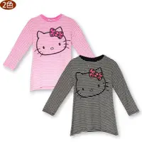 在飛比找ETMall東森購物網優惠-Hello Kitty凱蒂貓 親子裝 兒童洋裝 長袖衣服 上