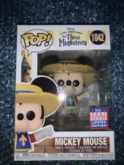 Mickey, Donald, Goofy: The Three Musketeers Pop! Vinyl Figure "New"