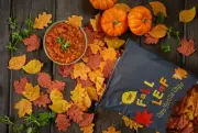 TRADER JOES Fall Leaf Corn Tortilla Chips Limited Seasonal Edition 14oz. NEW