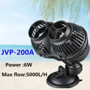 SunSun Wave Maker 2-heads Circulation Water Pump Plastic Black Rotate Fishbowl
