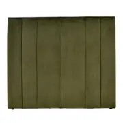 Cafe Lighting & Living Soho Bedhead (Olive Velvet) - Double