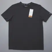 Kenneth Cole Men's Tech SS Shirt Silky Mesh Stretch Wicking Soft Black