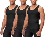 [DEVOPS] Men's 3 Pack Sleeveless Athletic Cool Dry Compression Muscle Tank Top