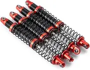 Oil Adjustable Metal Shock Absorber Damper 75/85/95/105/115/125mm 1/10 RC Car Parts Truck Crawler Axial SCX10 TRX4 D90 Car Shock Absorber Mount(125mm 4pcs)