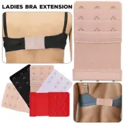 3ROW 2,3 Hook Bra Extender Extension Bra Strap Strapless Underwear Maternity