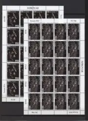 s52204 FAROE ISL. EUROPA CEPT MNH** 2014 MS X 2 Musical Instruments