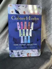 #3965. Crabtree & Evelyn 12-Piece Hand Therapy Collection in Tin Box