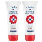 Pack X2 Intensive Hand Cream with Glycerin 75ml Unscented Relief for Dry Hands