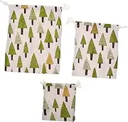 CANIGHT 1 Set Cotton Drawstring Bags Multipurpose Soft Storage Pouches for Travel Camping and Organizing Small Items Wear Resistant Candy Packing Bags