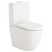 660*385*850mm Fienza Koko Gloss White Ceramic Tornado Back To Wall Toilet